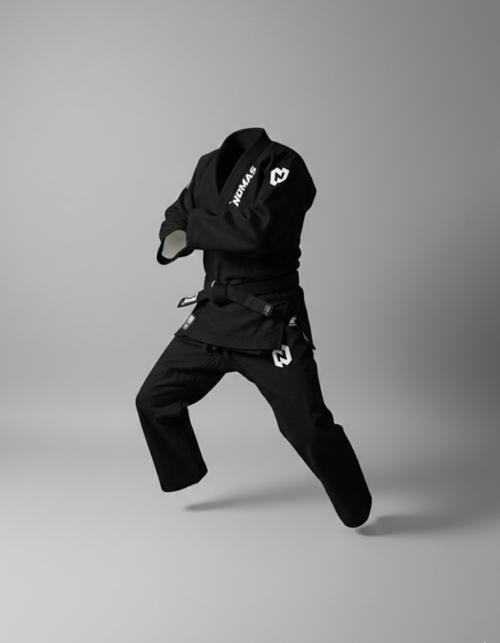 Brazilian Jiu Jitsu Gi  350 gsm with 10 oz Rip Stop Pant-Black