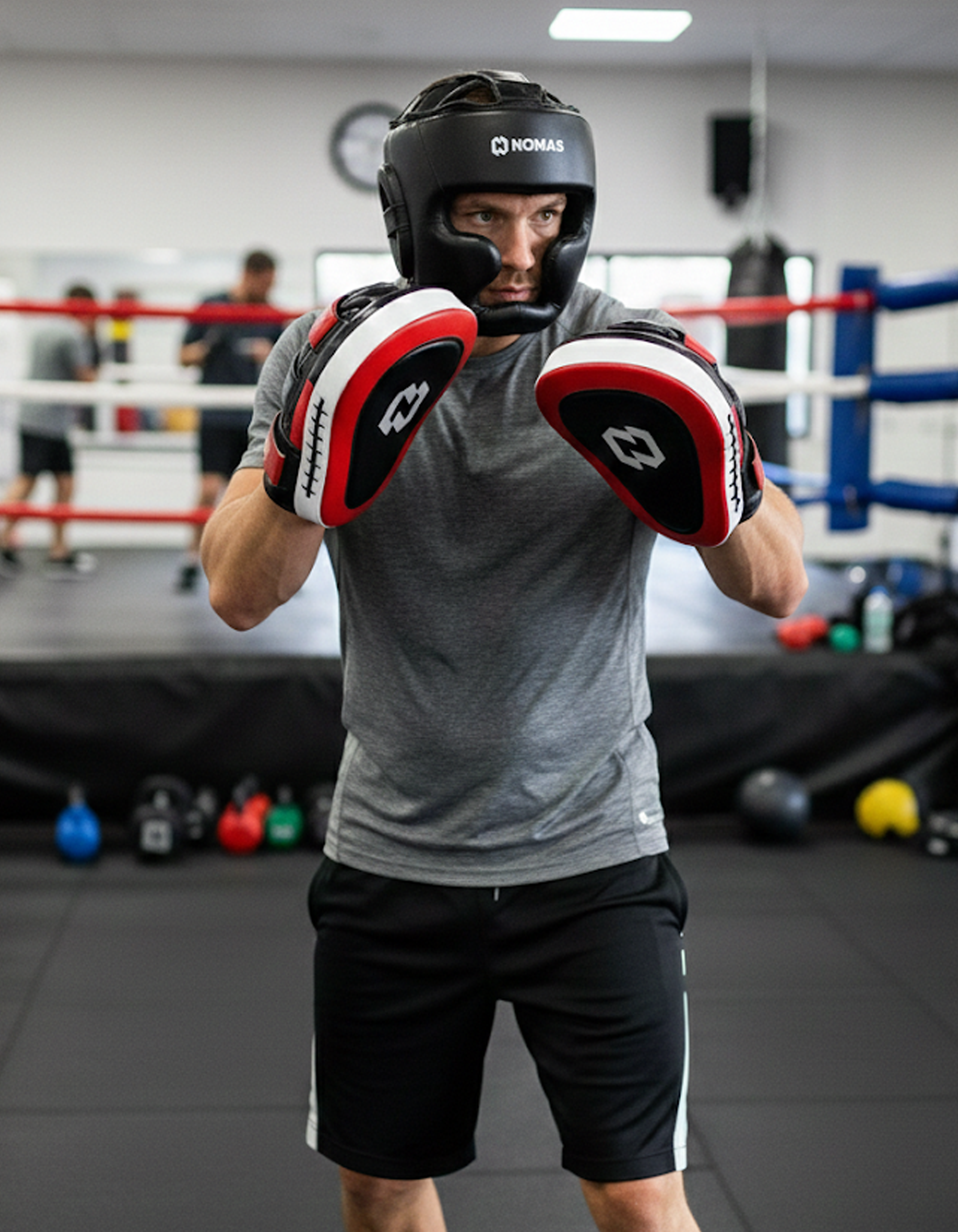 Head Guards PU Leather with Strap & Foam Linning