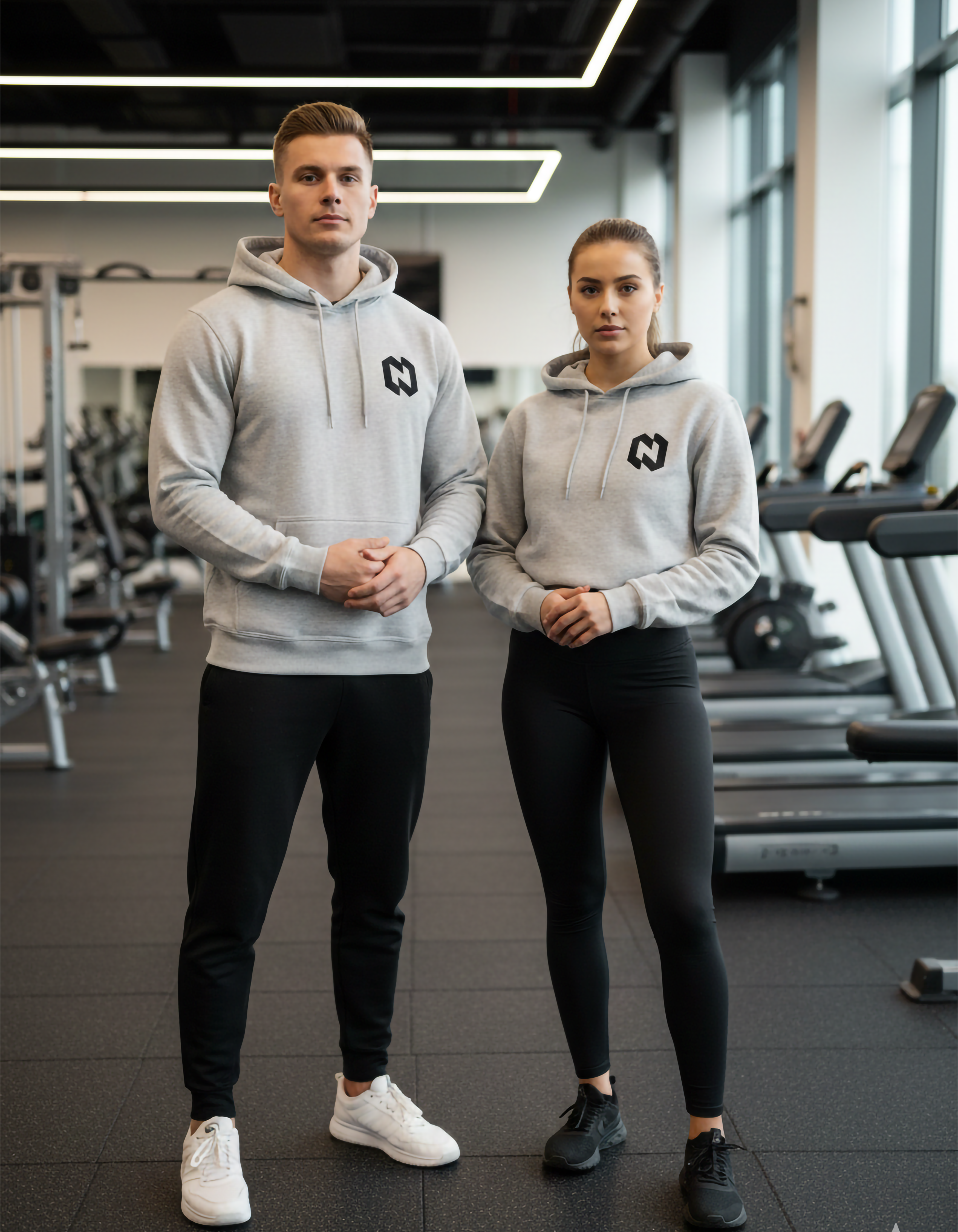 Hoodies White 300gsm