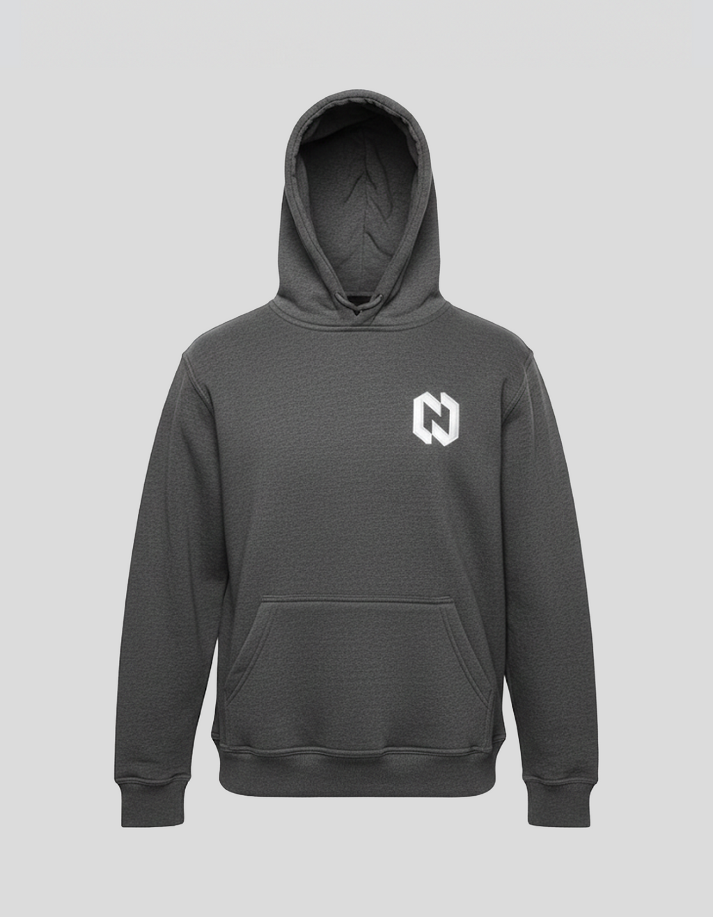 Pullover Hoodie Charcoal 350gsm