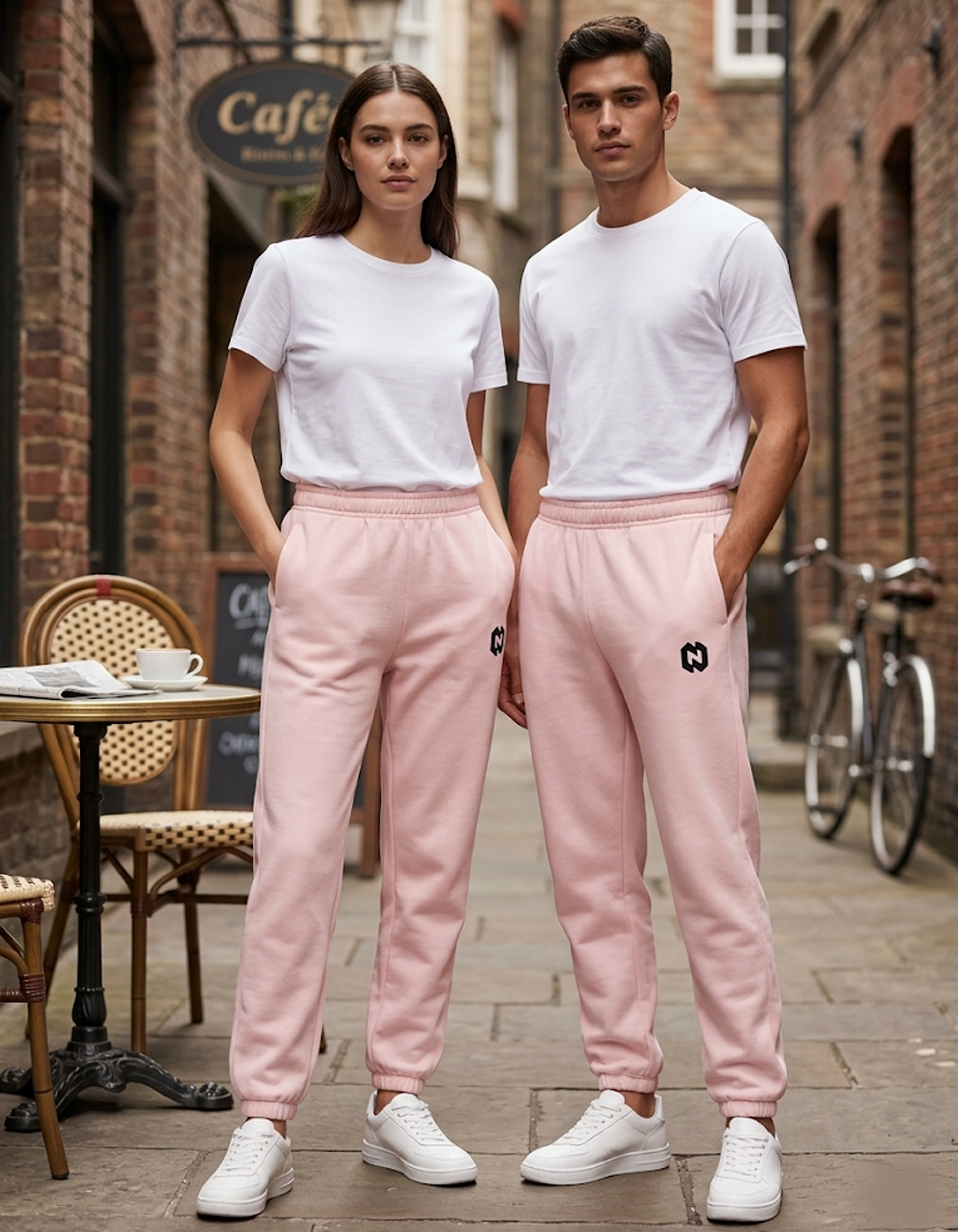 Ladies Trouser Pink Color