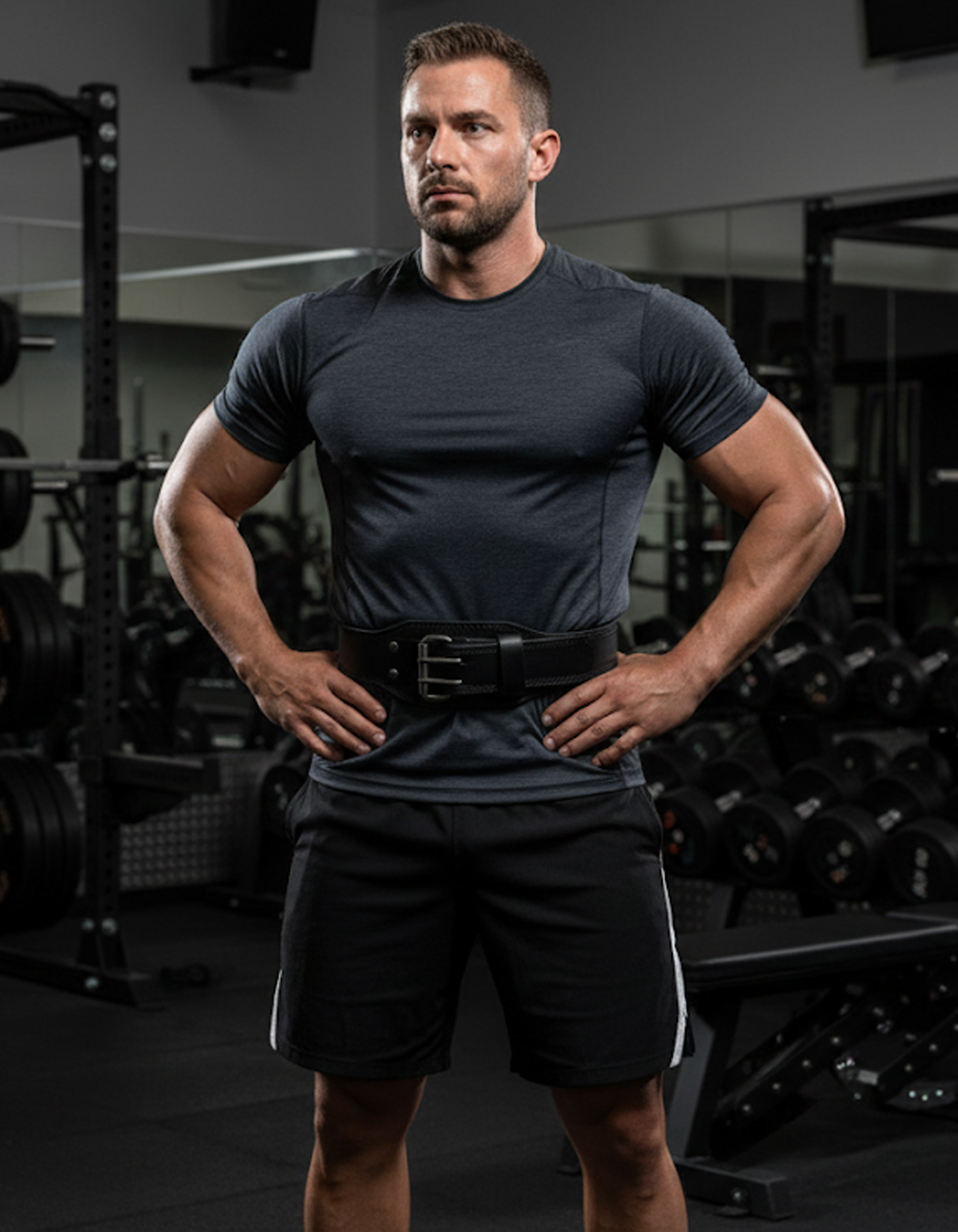 Weight Lifting Belts 4 Inches-Black