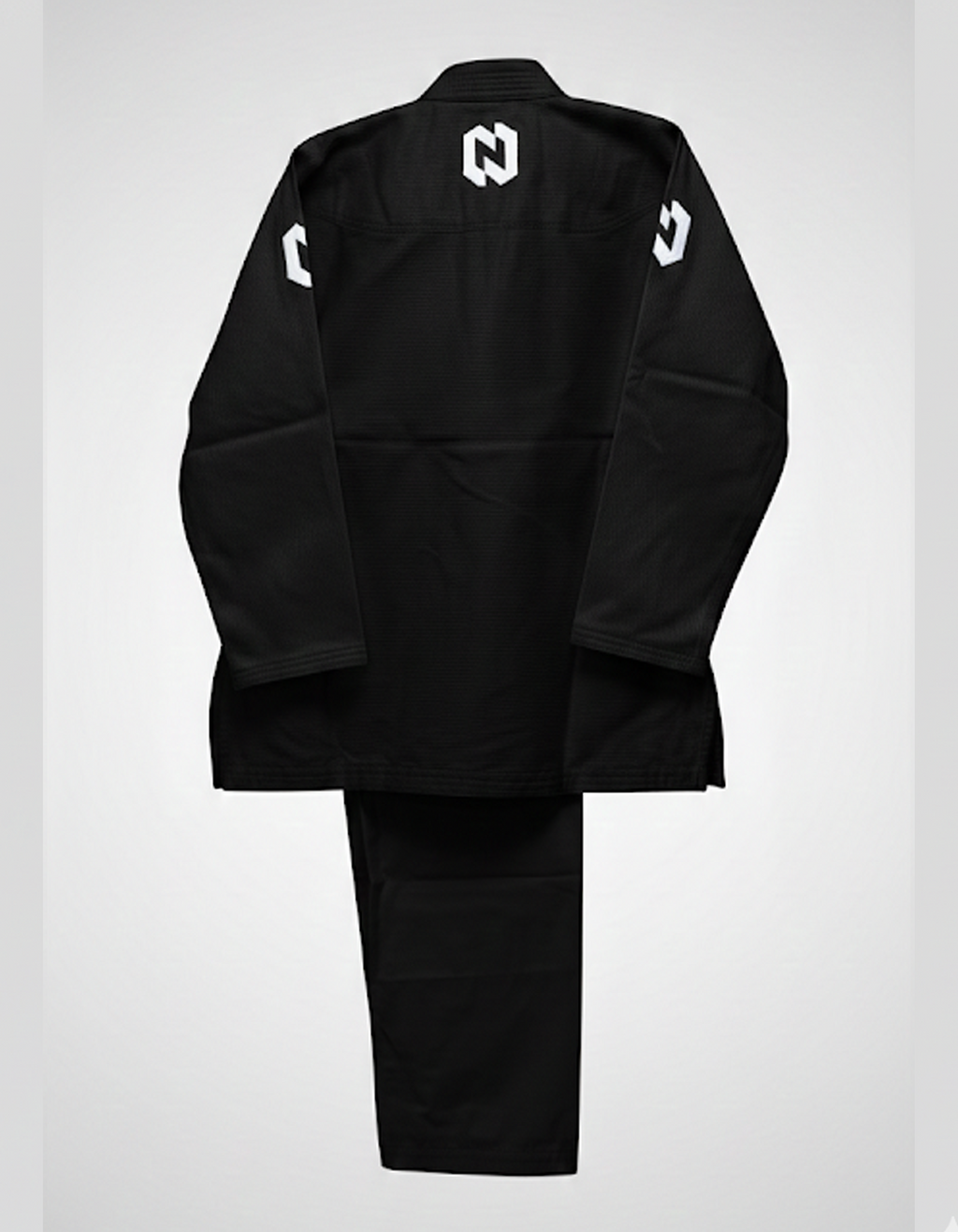 Brazilian Jiu Jitsu Gi  350 gsm with 10 oz Rip Stop Pant-Black