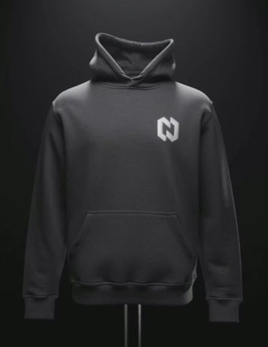 Pullover Hoodie Charcoal 350gsm