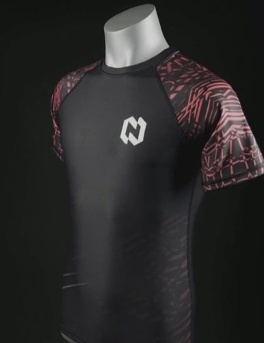 MMA Rash Guards Short Sleeve 220-250 gsm