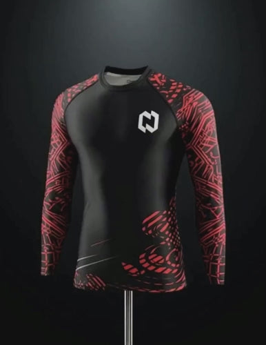 MMA Rash Guards Full Sleeve 220-250 gsm