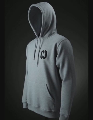 Pullover Hoodie Grey 350gsm