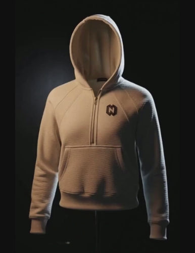 Ladies Top Hoodie-Skin